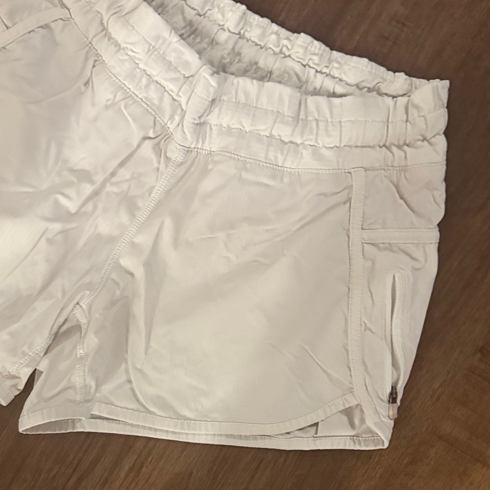 Lululemon Athletica White Athletic Shorts - Picture 3 of 5